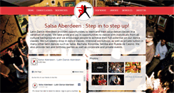 Desktop Screenshot of latindanceaberdeen.com